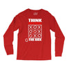 Think Outside The Box Long Sleeve Shirts