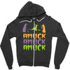 amuck, amuck, amuck! Zipper Hoodie