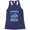 Camping Is Like Sex Racerback Tank