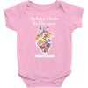 my body is a garden, not a graveyard black Baby Bodysuit