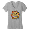 pugtato Women's V-Neck T-Shirt