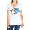 happy father&rsquo;s day Ladies Curvy T-Shirt