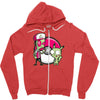 po gir mon Zipper Hoodie