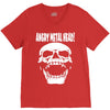 angry metal head V-Neck Tee