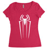 spiderman logo avengers marvel comics gift Women's Triblend Scoop T-shirt