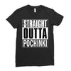 pubg - straight outta pochinki Ladies Fitted T-Shirt