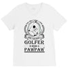 Golfer Pawpaw V-Neck Tee