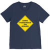 dark passenger on board V-Neck Tee