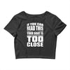 this is perfect for lake days! Crop Top
