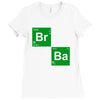 breaking bad  walter white meth breaking bad t shirt Ladies Fitted T-Shirt