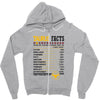 Taurus Facts Servings Per Container Zipper Hoodie