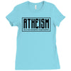 Atheism (A non-prophet organization) Ladies Fitted T-Shirt