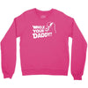 darth vader who's your daddy funny Crewneck Sweatshirt
