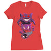 pokemon the ghost Ladies Fitted T-Shirt