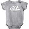 and so the adventure begins Baby Bodysuit