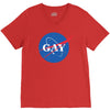 Nasa Gay Pride V-Neck Tee
