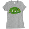 run away and keep going Ladies Fitted T-Shirt