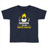 Trainning To Go Super Saiyan Toddler T-shirt