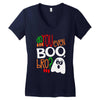 do you even boo bro halloween Women's V-Neck T-Shirt