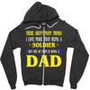 soldier dad Zipper Hoodie