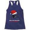 skull christmas Racerback Tank