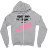 never mind the bulldogs Zipper Hoodie