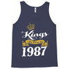 kings are born in 1987 Tank Top