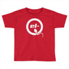 el q white logo Toddler T-shirt