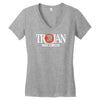 trojan records label Women's V-Neck T-Shirt