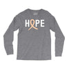 Hope Uterine Cancer Awareness Long Sleeve Shirts