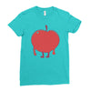 apel (2) Ladies Fitted T-Shirt