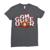 game over Ladies Fitted T-Shirt