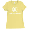 rocawear records hip hop Ladies Fitted T-Shirt