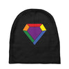Rainbow LGBT Diamond Baby Beanies