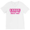 hacking error V-Neck Tee