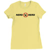 nerd herd geek tech support buy more chuck Ladies Fitted T-Shirt