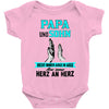 papa und sohn Baby Onesie