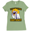 the final countdown! Ladies Fitted T-Shirt