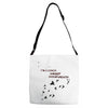 I'm A Goner (f104) Adjustable Strap Totes