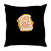Finish Each Other Throw Pillow