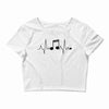 Heart Rhythm Music Crop Top