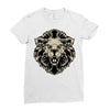 lion head Ladies Fitted T-Shirt