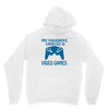 my favorite exercise is video games Unisex Hoodie