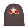 funny flashing naked nude christmas santa claus Baby Beanies