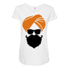 singh is king Maternity Scoop Neck T-shirt