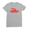 freedom fighters Ladies Fitted T-Shirt
