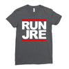 joe rogan run jre Ladies Fitted T-Shirt