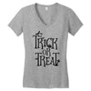 trick or treat halloween Women's V-Neck T-Shirt