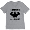 Training to be Like All Might V-Neck Tee