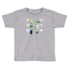 rolling on the forest floor laughing Toddler T-shirt